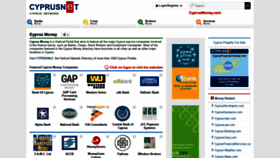 What Cyprusmoney.com website looked like in 2020 (4 years ago)