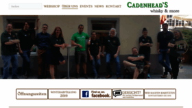 What Cadenheads.ch website looked like in 2020 (4 years ago)