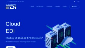 What Cloudbasededi.com website looked like in 2020 (4 years ago)