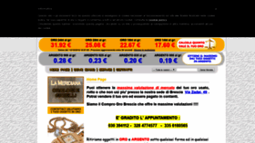 What Compro-oro-italia.eu website looked like in 2020 (4 years ago)