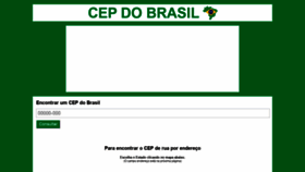 What Cepdobrasil.com.br website looked like in 2020 (4 years ago)