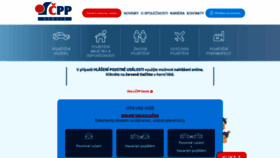 What Cppservis.cz website looked like in 2020 (6 years ago)