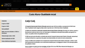 What Custoalunoqualidade.org.br website looked like in 2020 (4 years ago)