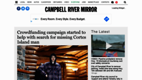 What Campbellrivermirror.com website looked like in 2020 (4 years ago)