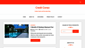 What Creditconso.net website looked like in 2020 (4 years ago)