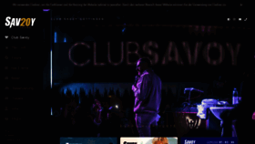 What Club-savoy.de website looked like in 2020 (4 years ago)