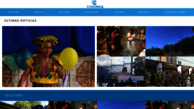 What Comunica.edu.sv website looked like in 2020 (6 years ago)