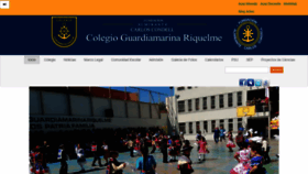 What Colegiogriquelme.cl website looked like in 2020 (4 years ago)