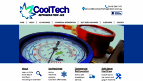 What Cooltechrefrigeration.com.au website looked like in 2020 (4 years ago)