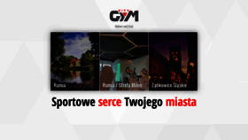 What Citygym.pl website looked like in 2020 (4 years ago)