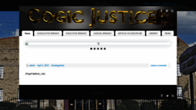 What Cogicjustice.net website looked like in 2020 (4 years ago)