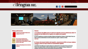 What Cilengua.es website looked like in 2020 (4 years ago)