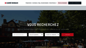 What Carrerennais.fr website looked like in 2020 (4 years ago)