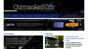 What Connectedcarmag.com website looked like in 2020 (4 years ago)