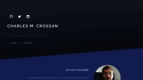 What Ccrossan.com website looked like in 2020 (4 years ago)