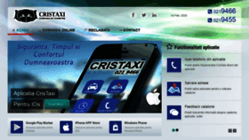 What Cristaxi.ro website looked like in 2020 (4 years ago)