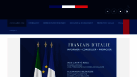 What Consulaires.com website looked like in 2020 (4 years ago)