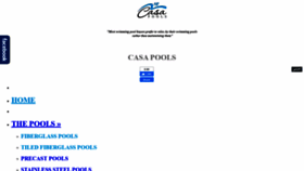 What Casa-pools.com website looked like in 2020 (4 years ago)
