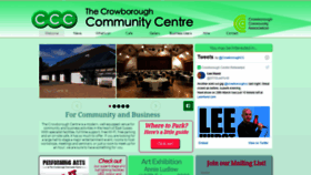 What Crowboroughcentre.info website looked like in 2020 (4 years ago)
