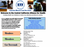 What Ccah-alliance.org website looked like in 2020 (4 years ago)