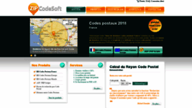 What Codepostauxfrance.com website looked like in 2020 (4 years ago)