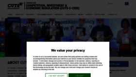 What Cuts-ccier.org website looked like in 2020 (4 years ago)