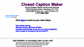 What Ccmaker.com website looked like in 2020 (4 years ago)