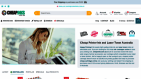 What Cheapinks.com.au website looked like in 2020 (4 years ago)