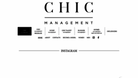 What Chicmanagement.com.au website looked like in 2020 (4 years ago)