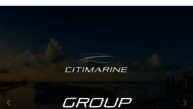 What Citimarine.com website looked like in 2020 (4 years ago)
