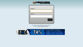 What Chegouemail.net.br website looked like in 2020 (4 years ago)