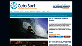 What Cetosurf.com website looked like in 2020 (4 years ago)