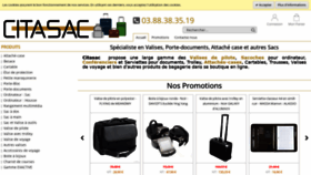 What Citasac.fr website looked like in 2020 (4 years ago)