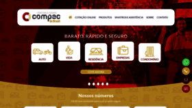 What Compecseguros.com.br website looked like in 2020 (4 years ago)