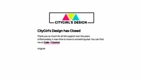What Citygirlsdesign.com website looked like in 2020 (4 years ago)