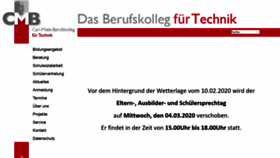 What Cmb-gt.de website looked like in 2020 (4 years ago)