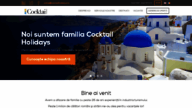 What Cocktailholidays.ro website looked like in 2020 (4 years ago)