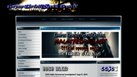 What Ccspookcentral.com website looked like in 2020 (4 years ago)