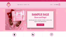 What Cottoncandyfeet.com website looked like in 2020 (4 years ago)