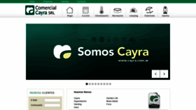 What Comercialcayra.com.ar website looked like in 2020 (4 years ago)
