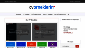 What Cvorneklerin.com website looked like in 2020 (4 years ago)