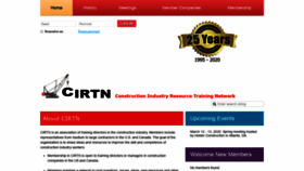 What Cirtn.org website looked like in 2020 (4 years ago)