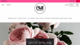 What Chillflowers.com.au website looked like in 2020 (4 years ago)
