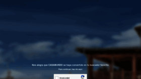 What Casamundo.es website looked like in 2020 (4 years ago)