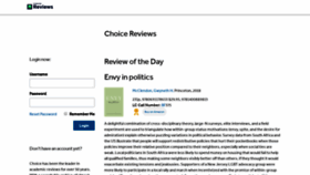 What Choicereviews.org website looked like in 2020 (4 years ago)