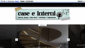 What Caseeinterni.it website looked like in 2020 (4 years ago)