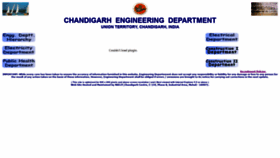 What Chdengineering.gov.in website looked like in 2020 (4 years ago)
