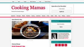 What Cookingmamas.com website looked like in 2020 (4 years ago)