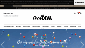 What Creadiva.ch website looked like in 2020 (4 years ago)