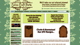 What Calicocraftparts.co.uk website looked like in 2020 (4 years ago)